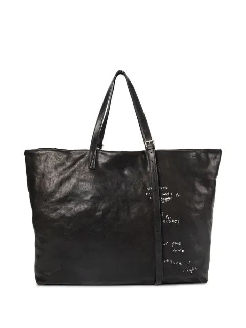 Ann Demeulemeester 베스 가죽 토트백