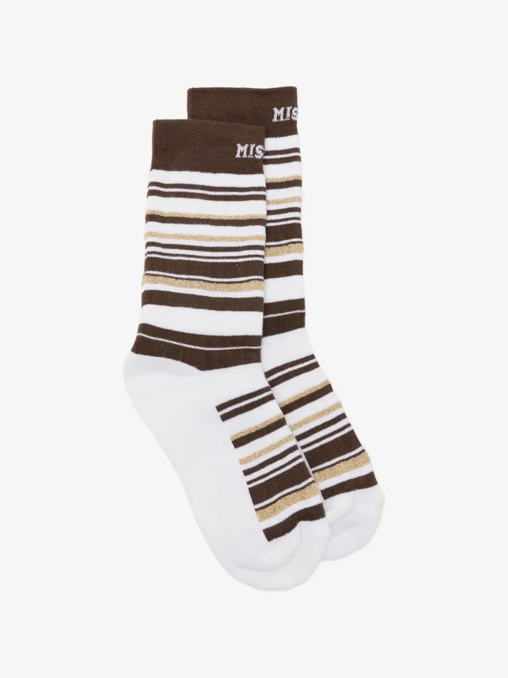 MISSONI 스트라이프 루렉스 디테일 양말