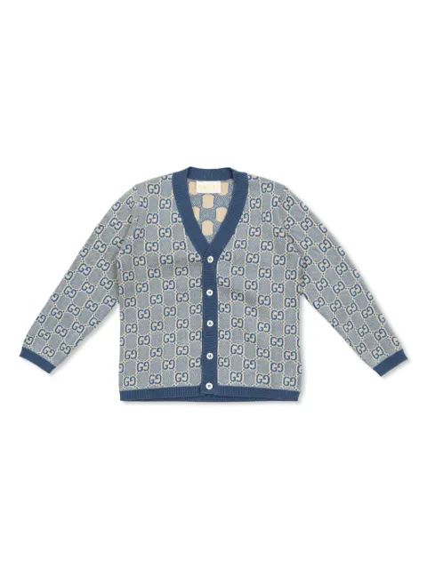 Gucci Kids GG 코튼 가디건