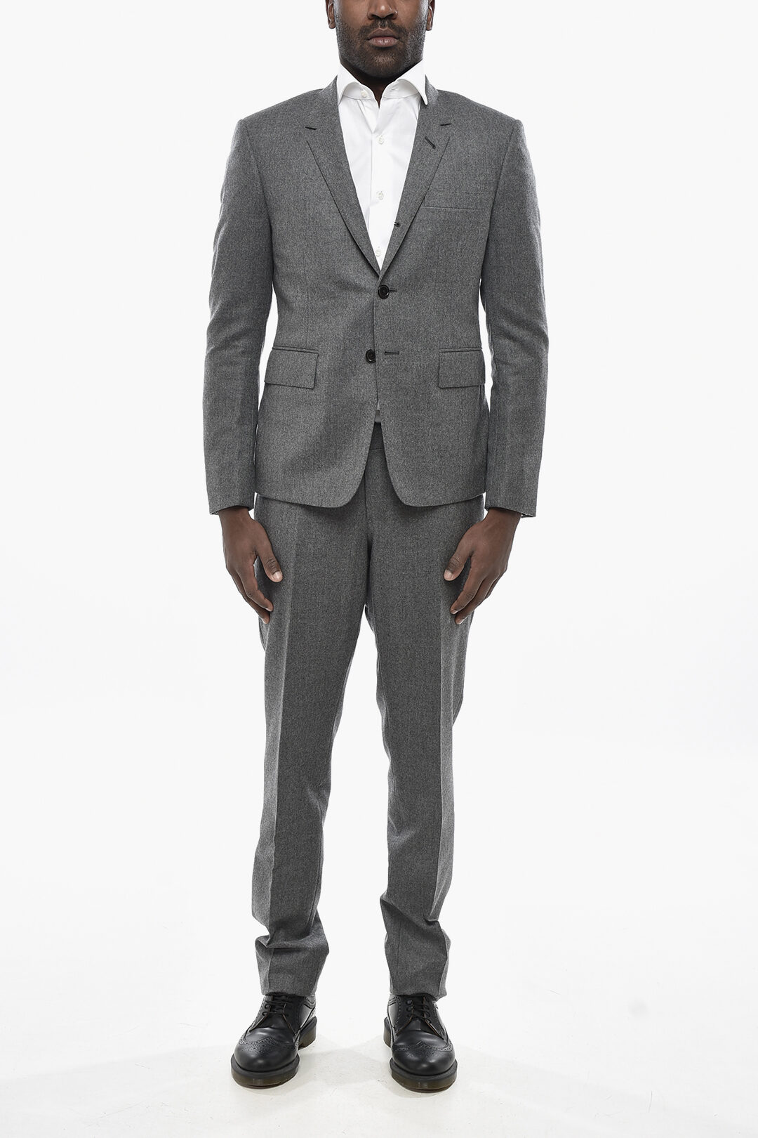 THOM BROWNE 3버튼 울 수트 더블 벤트