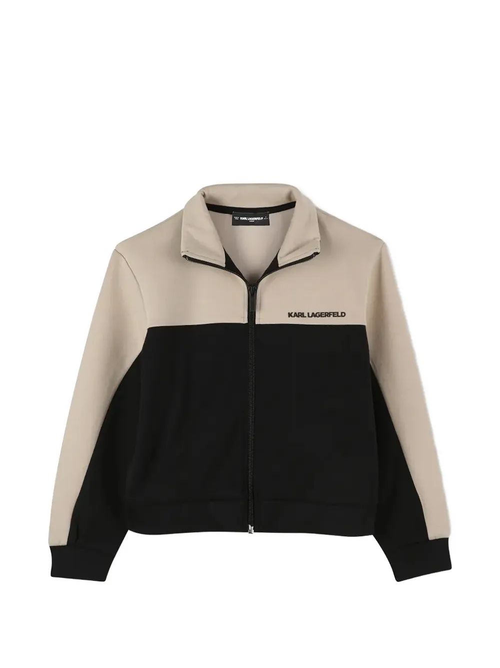 Karl Lagerfeld Kids 로고 프린트 패널 맨투맨