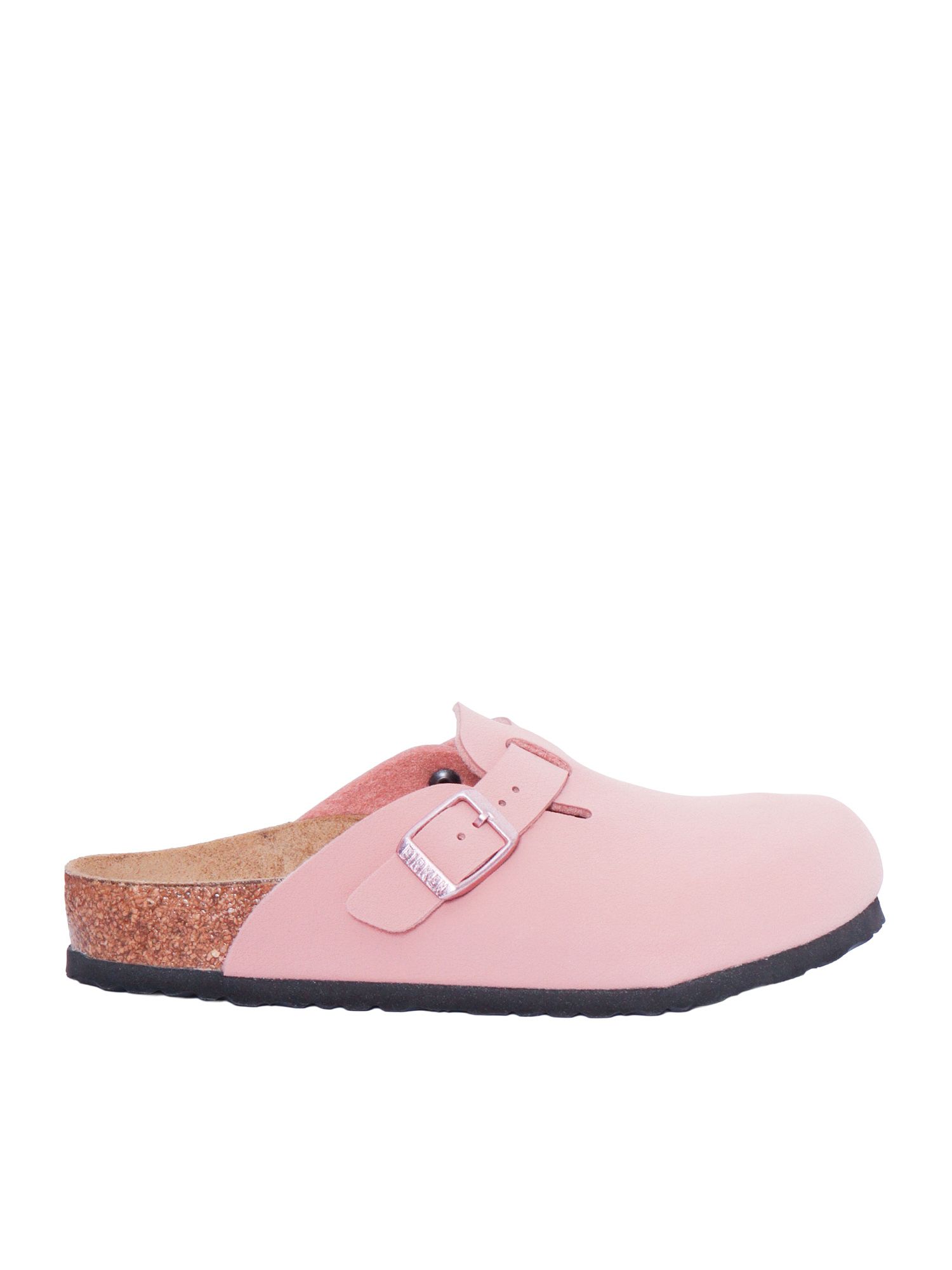 Birkenstock Kids 보스턴 키즈 핑크 클레이, 비르키부크, 내로우 핏