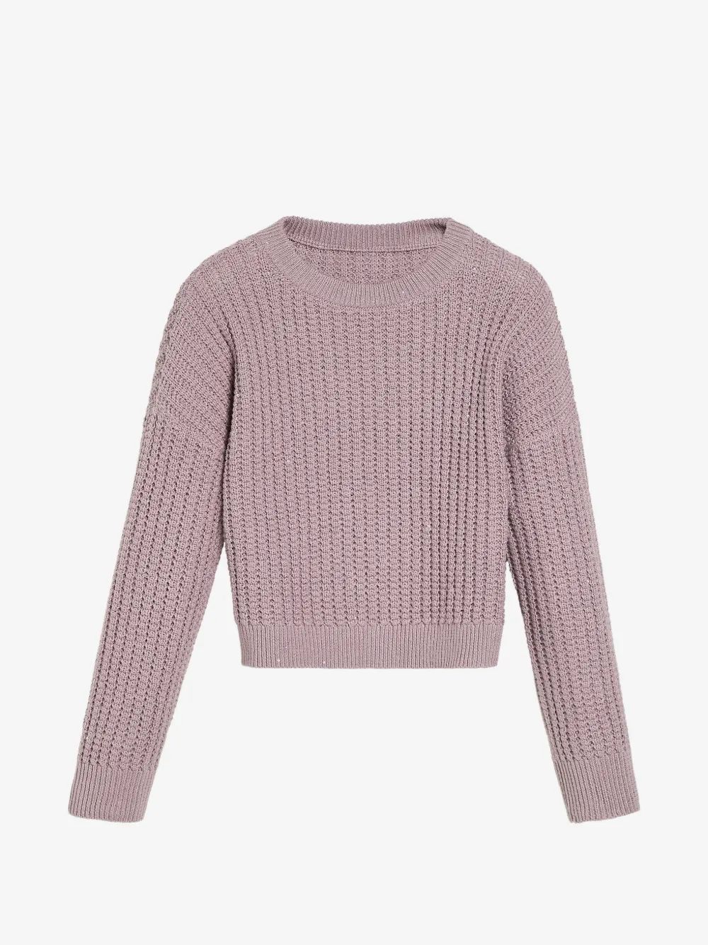 Brunello Cucinelli Kids 와플 스티치 스웨터