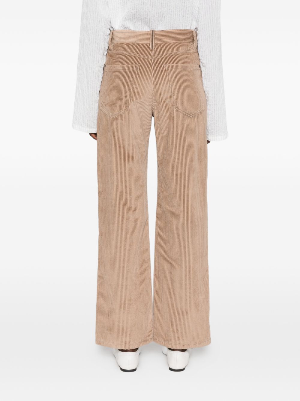 BRUNELLO CUCINELLI VELVET TROUSERS