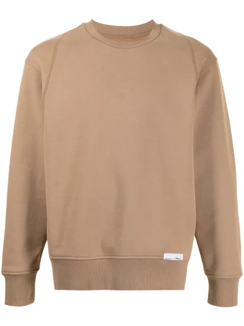 3.1 PHILLIP LIM 로고 패치 디테일 맨투맨