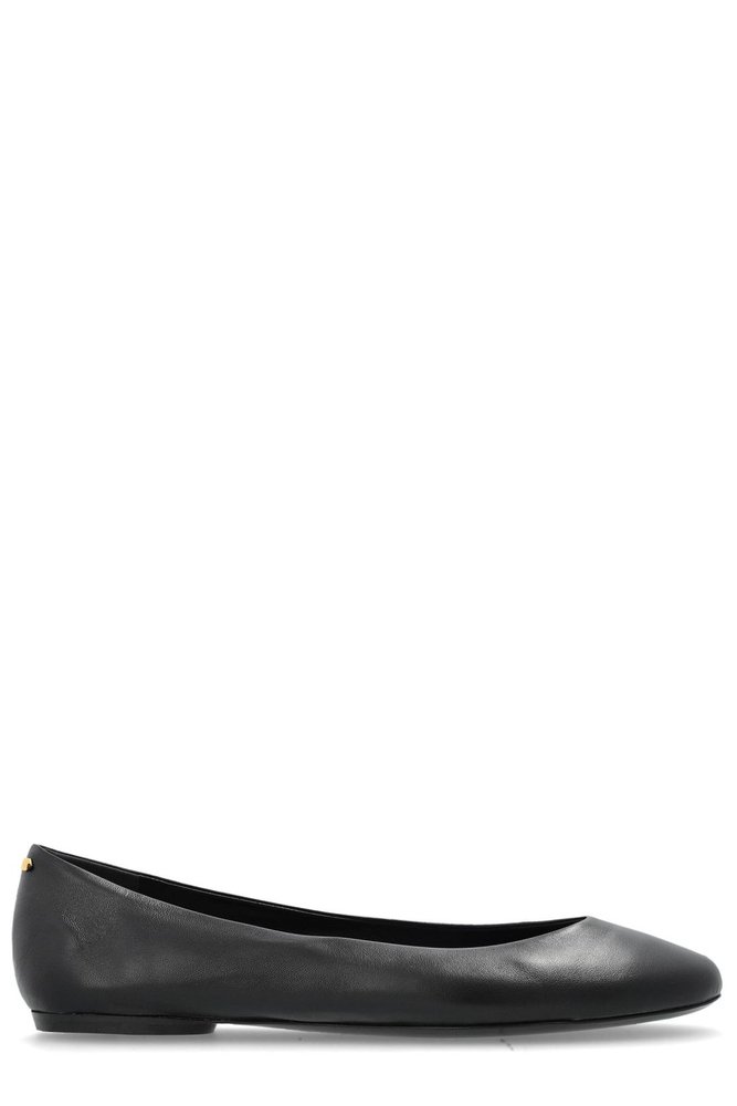 LANVIN 라운드 토 발레 플랫