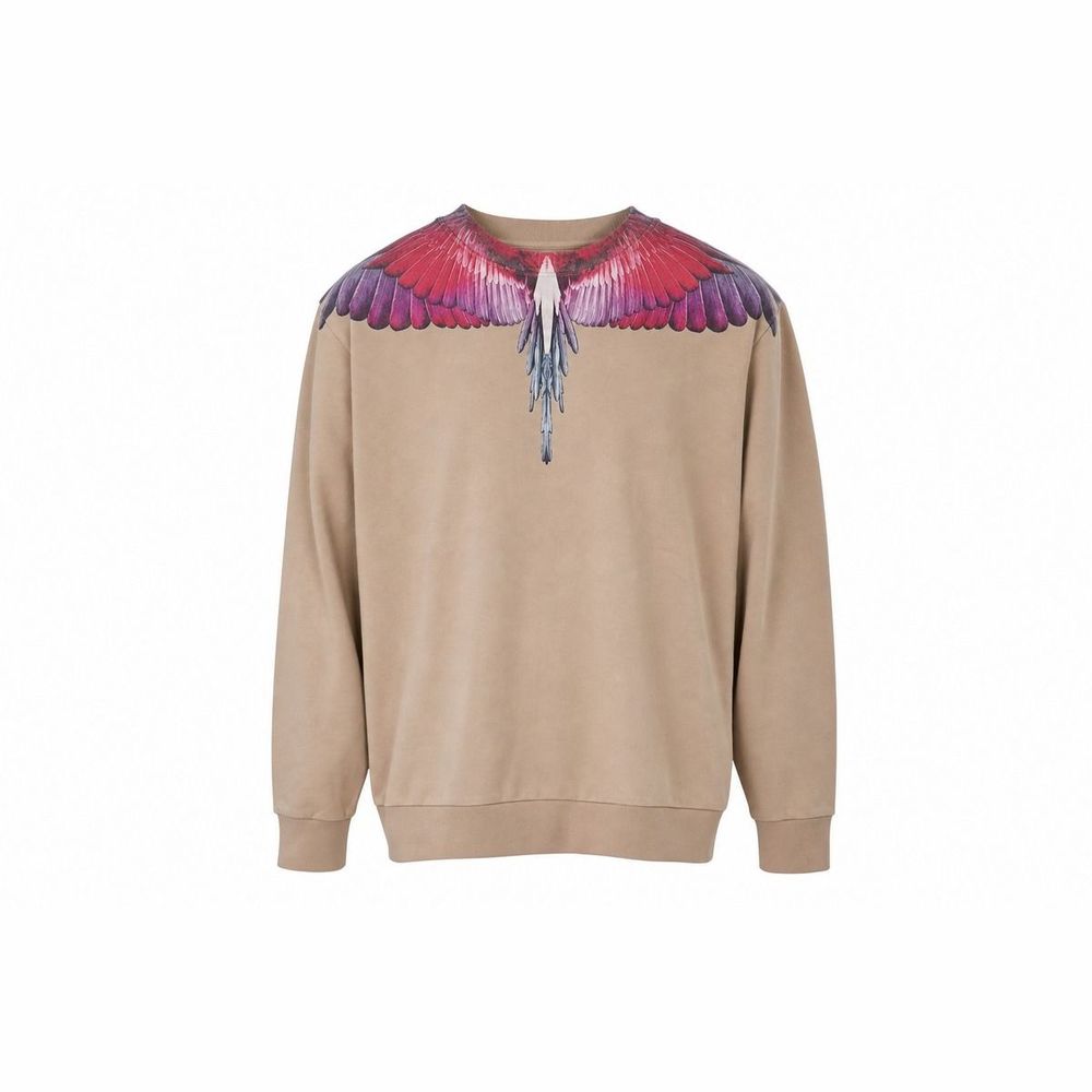 Marcelo Burlon Kids 윙 프린트 맨투맨