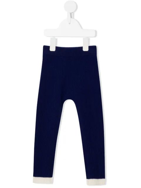 Cashmere in Love Kids 지아 리브드 니트 캐시미어 레깅스