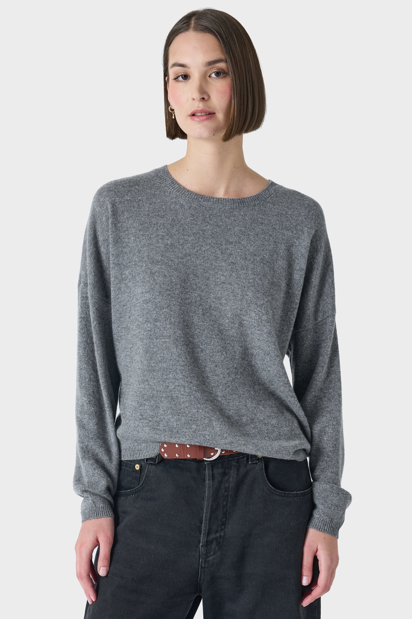 ABSOLUT CASHMERE 라운드 니트