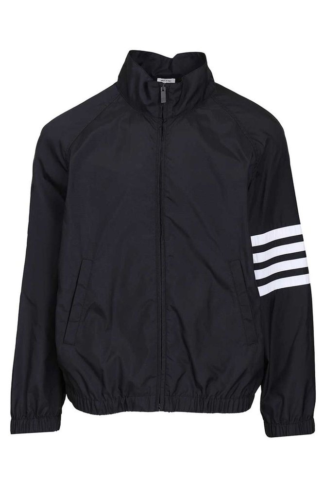 THOM BROWNE 톰브라운 샤이니 립스탑 래글런 4바 트랙 재킷 MJU583CF1095-415