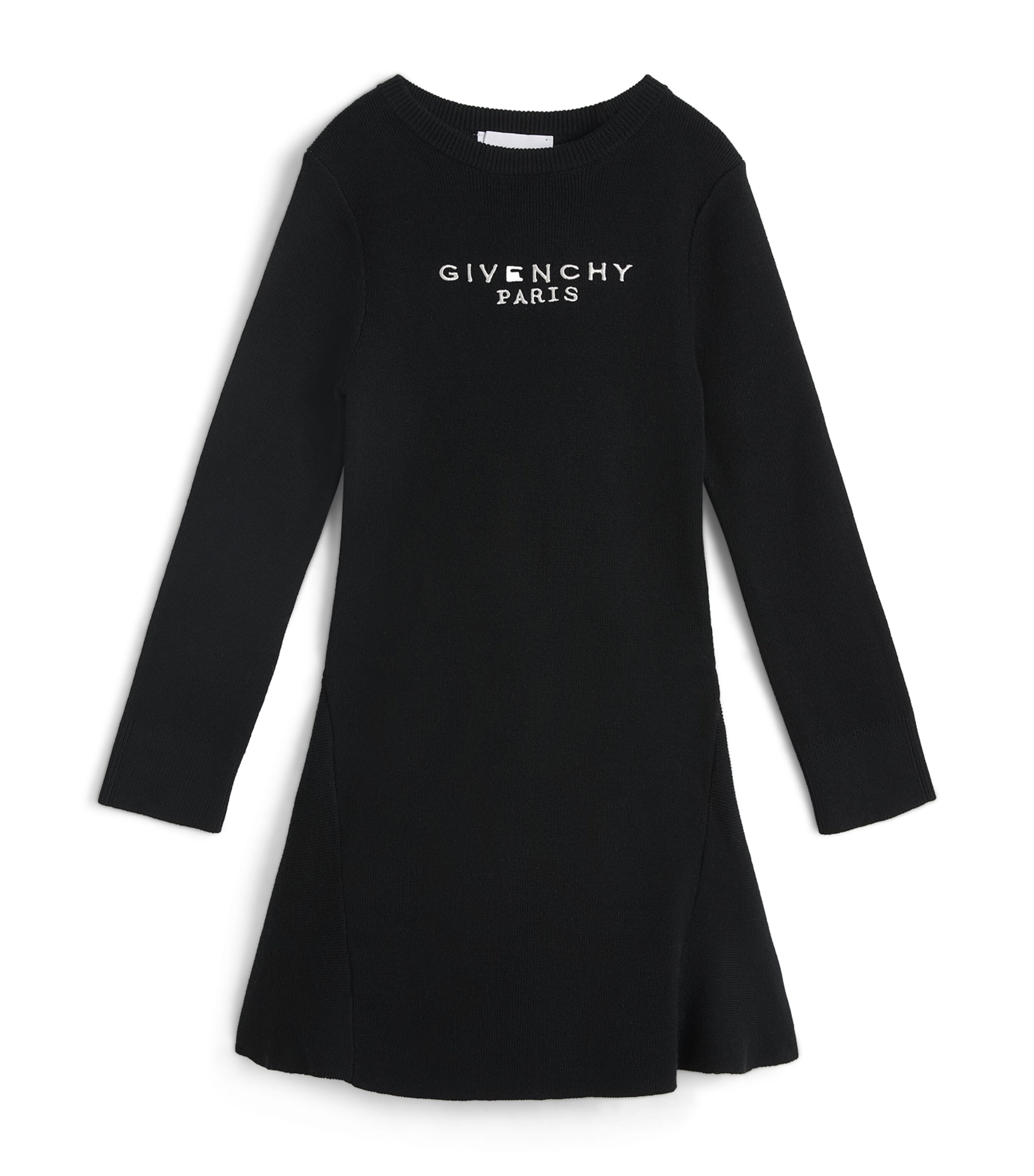 Givenchy Kids 코튼 캐시미어 로고 니트 원피스