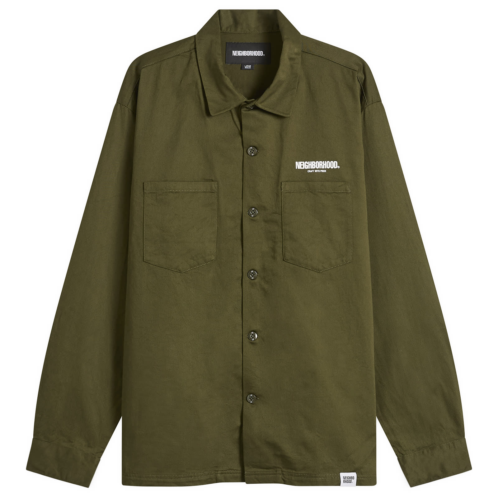 Classic Long Sleeve Work Shirt | NEIGHBORHOOD | FETCHING