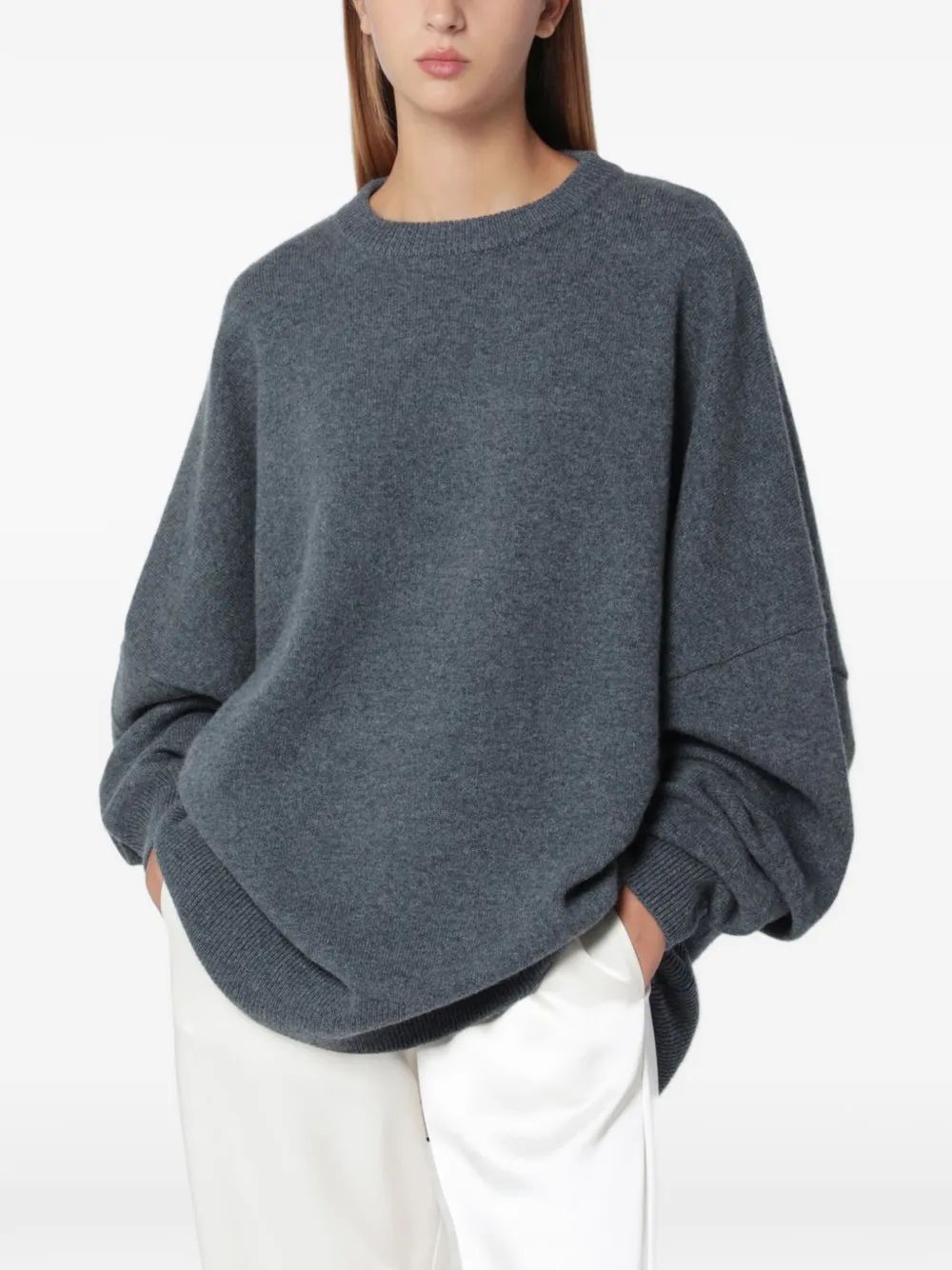 Extreme cashmere 크루넥 캐시미어 스웨터