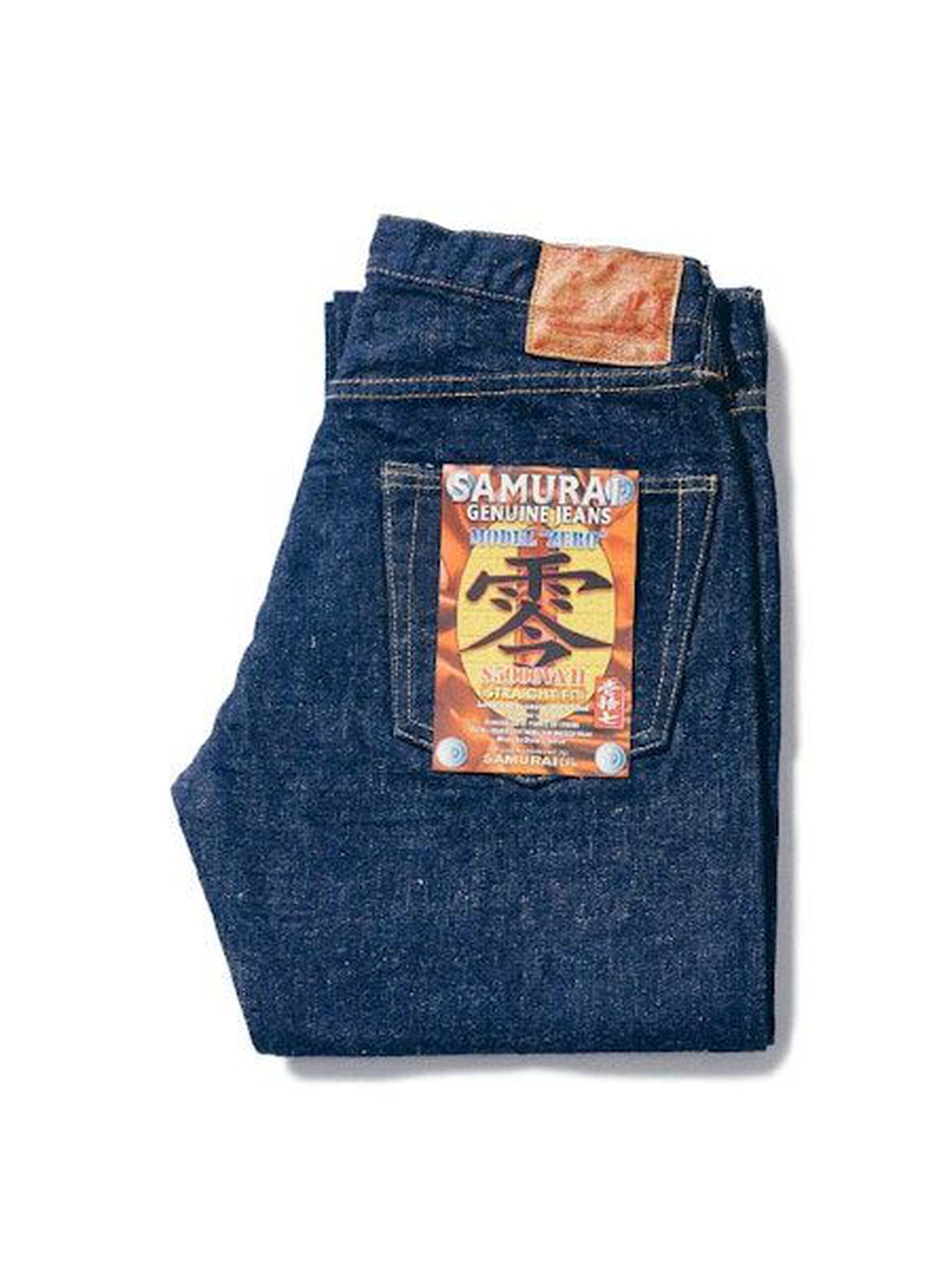 SAMURAI JEANS S5000VXII 17oz 제로 스트레이트 셀비지 데님