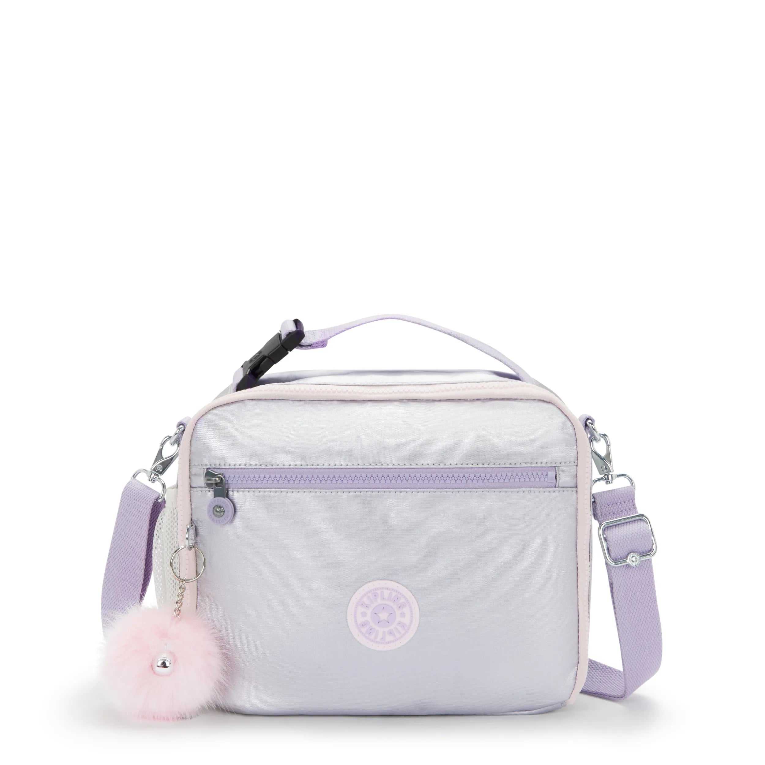 KIPLING 에르미 메탈릭 런치백