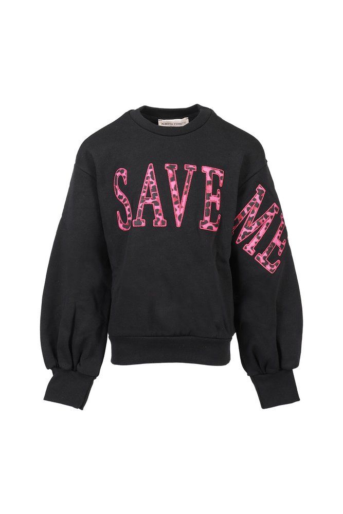 Alberta Ferretti Kids 그래픽 풀오버 스웨터