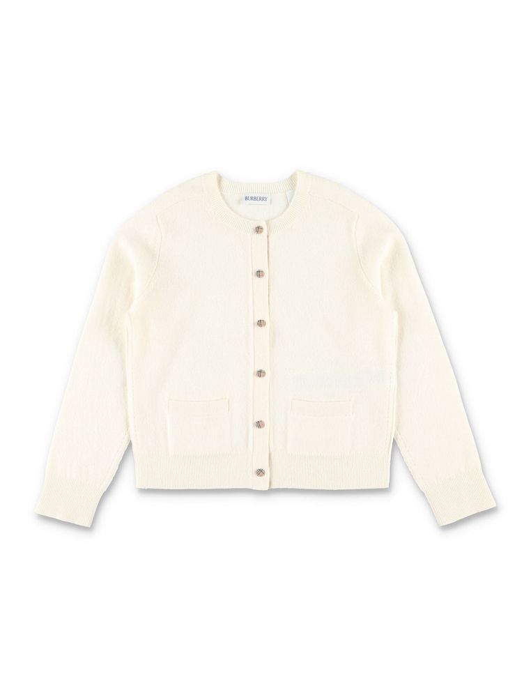 Burberry Kids 버튼업 가디건