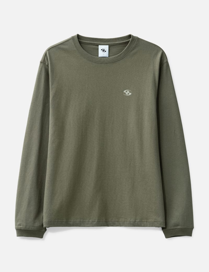 San San Gear 로고 롱 슬리브