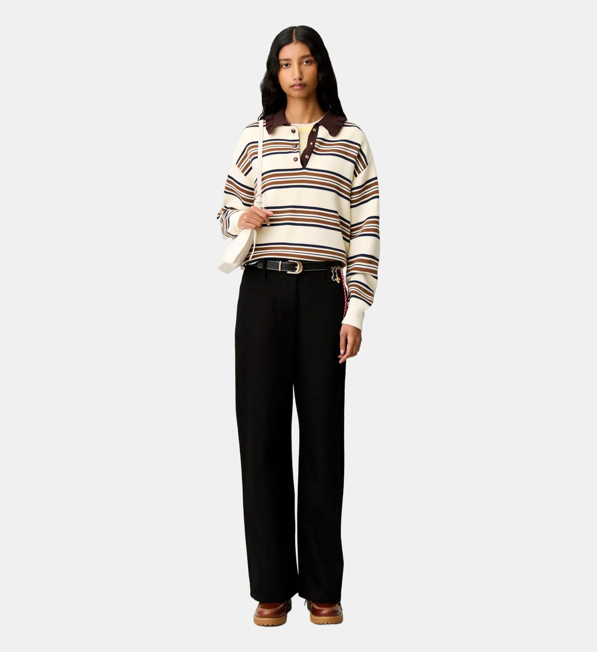 Claudie Pierlot  루즈핏 데님 팬츠