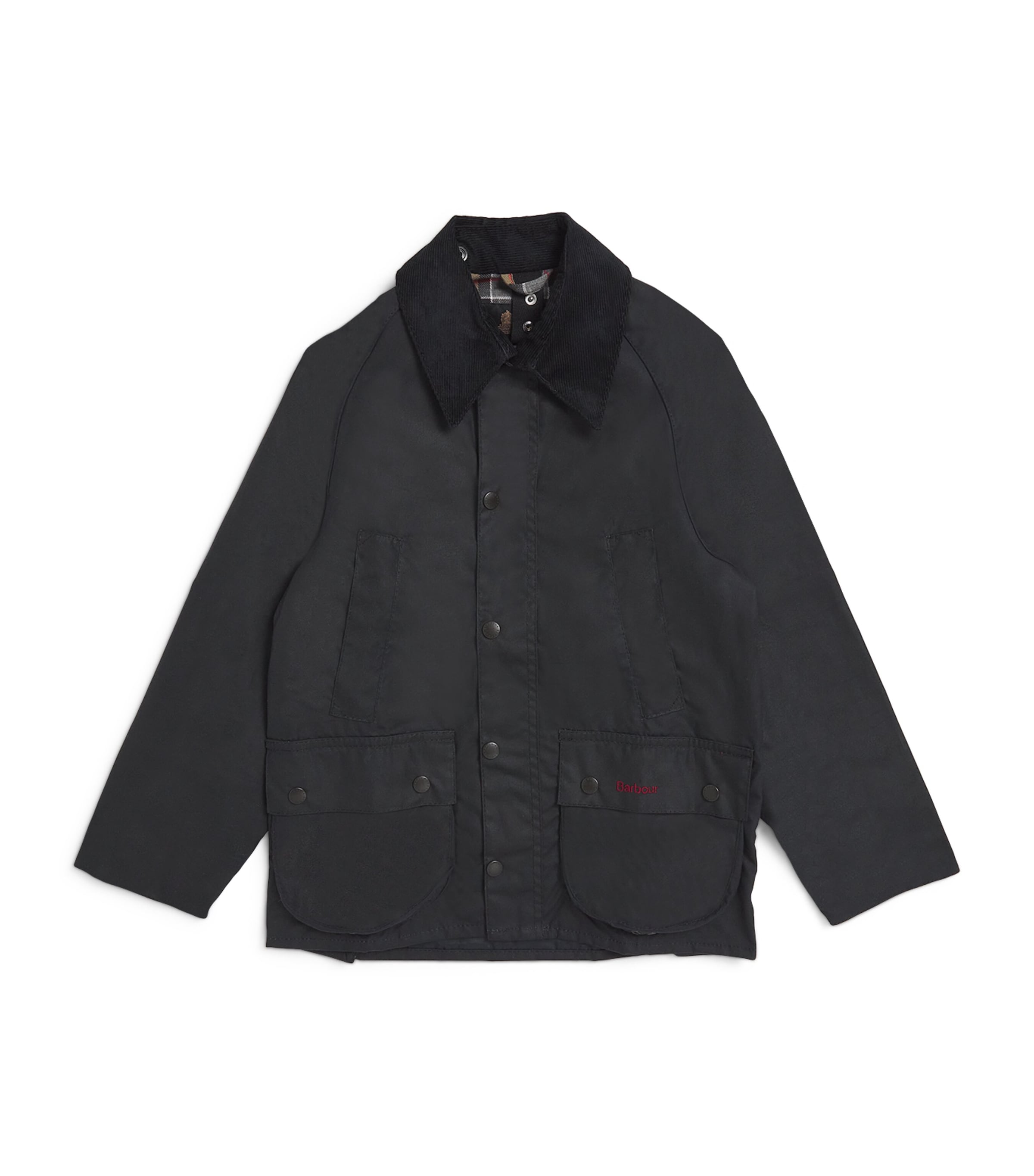 Barbour Kids 왁스드 베달 자켓