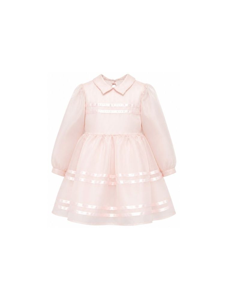 Simonetta kids 시어 피니시 티어드 드레스