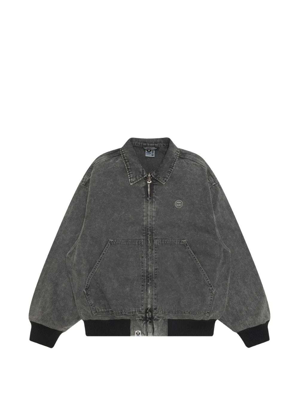 AAPE by A Bathing Ape 아페나우 로고 자수 집업 자켓