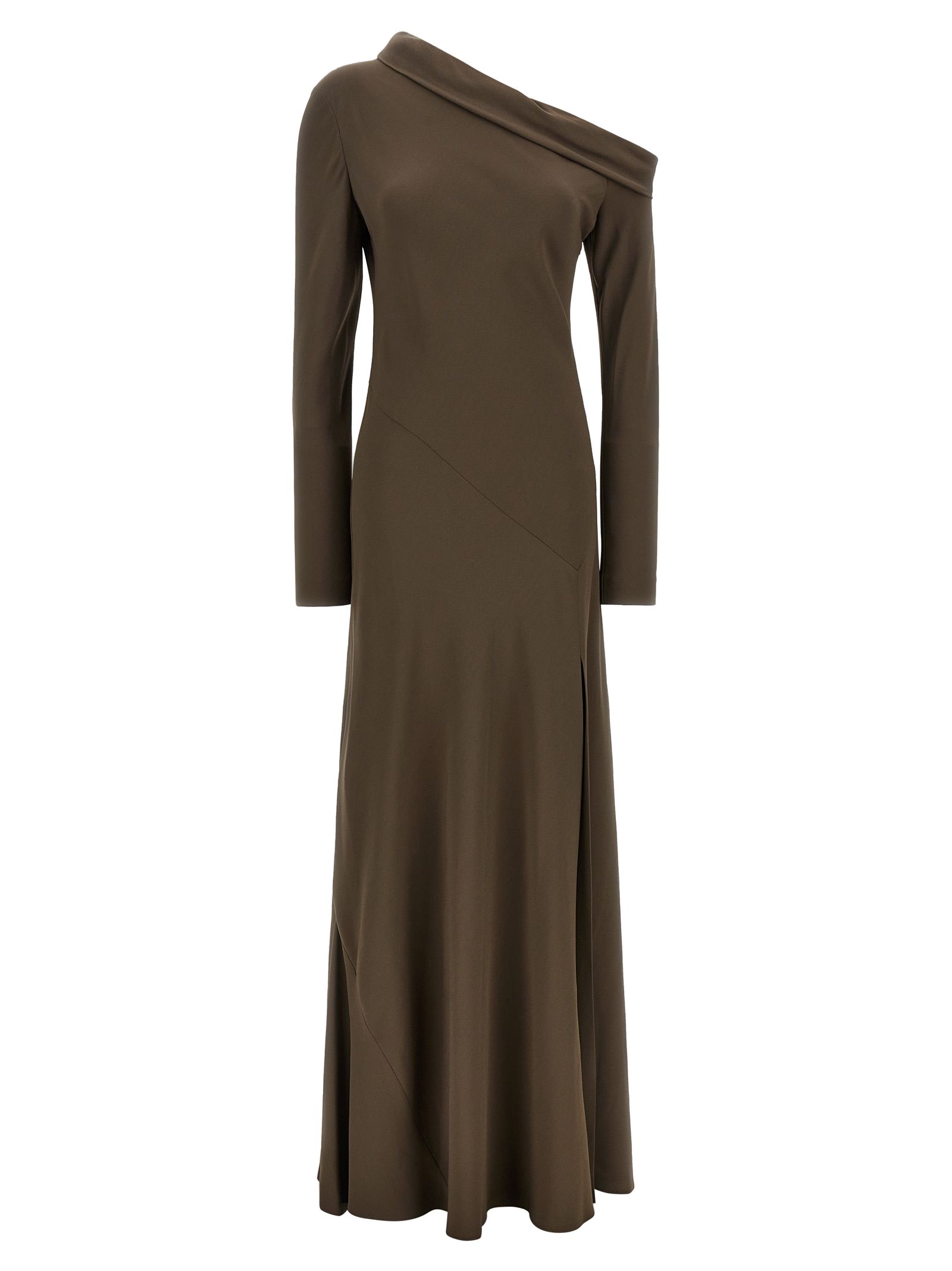 ALBERTA FERRETTI 원숄더 비스코스 드레스