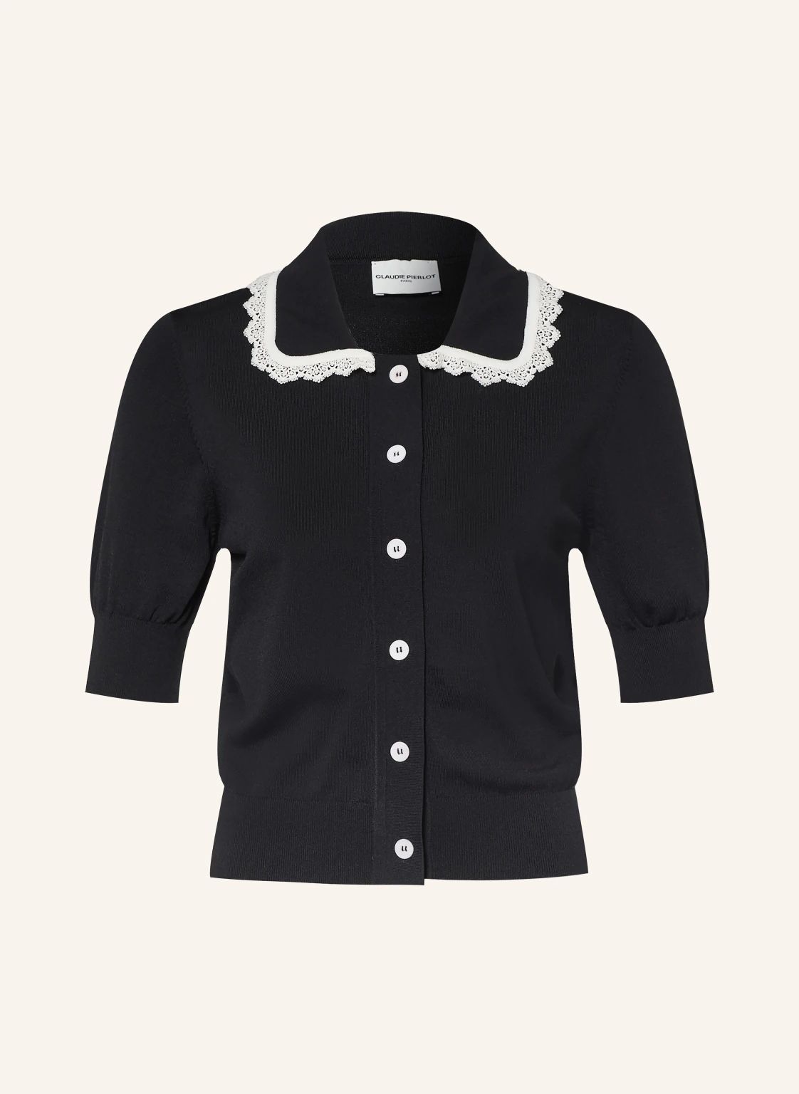 Claudie Pierlot  레이스 니트 자켓