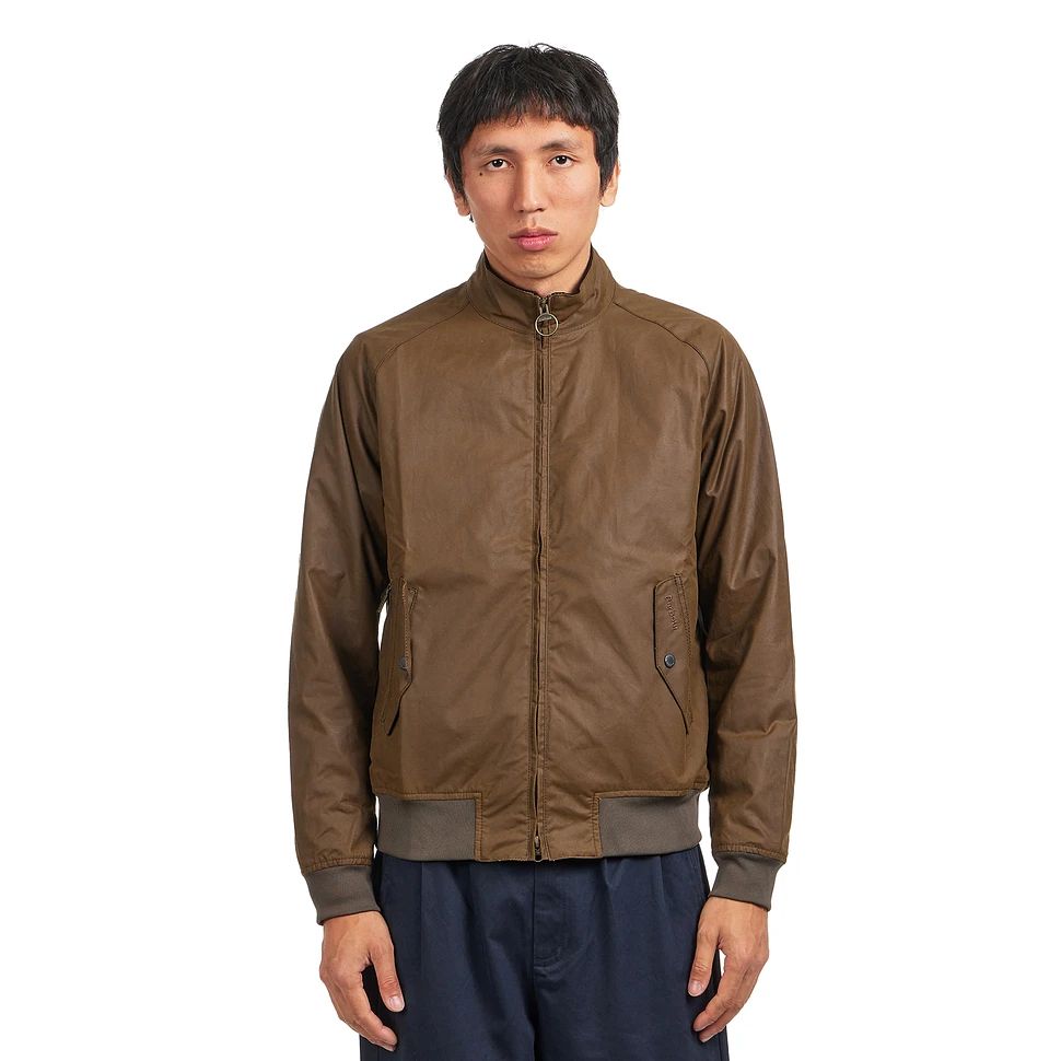 BARBOUR 첼시 블루종 왁스 자켓