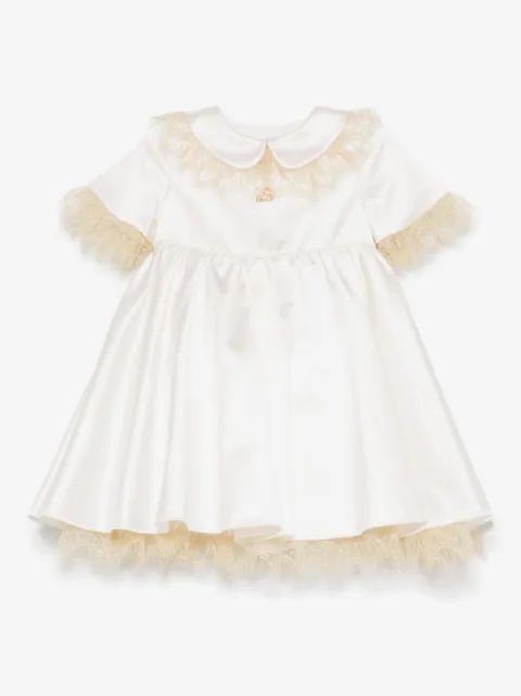 Dolce & Gabbana Kids 새틴 드레스