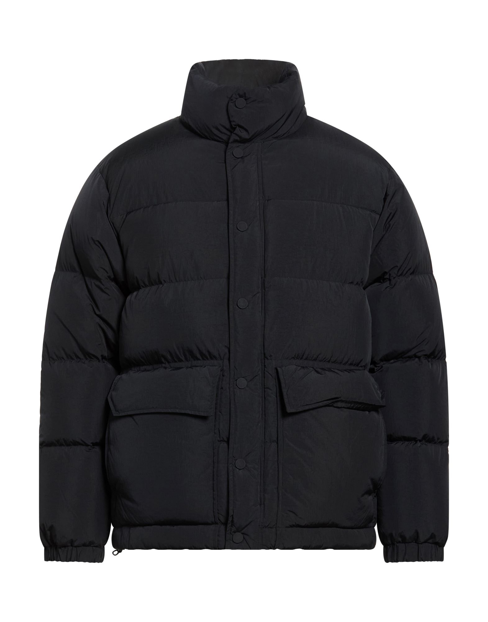 MAISON KITSUNÉ 솔리드 컬러 다운 합성 패딩
