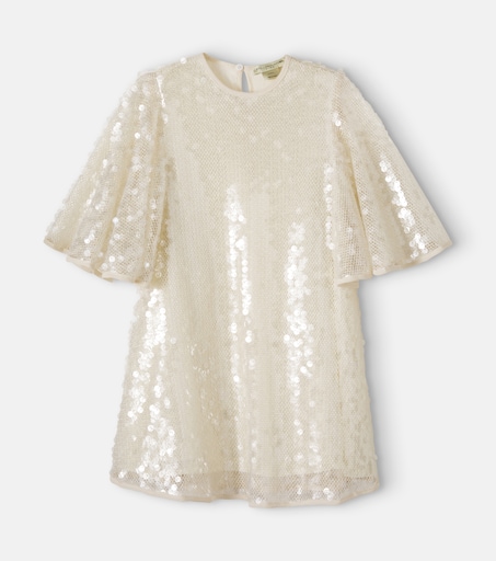 Stella McCartney Kids 시퀸 드레스