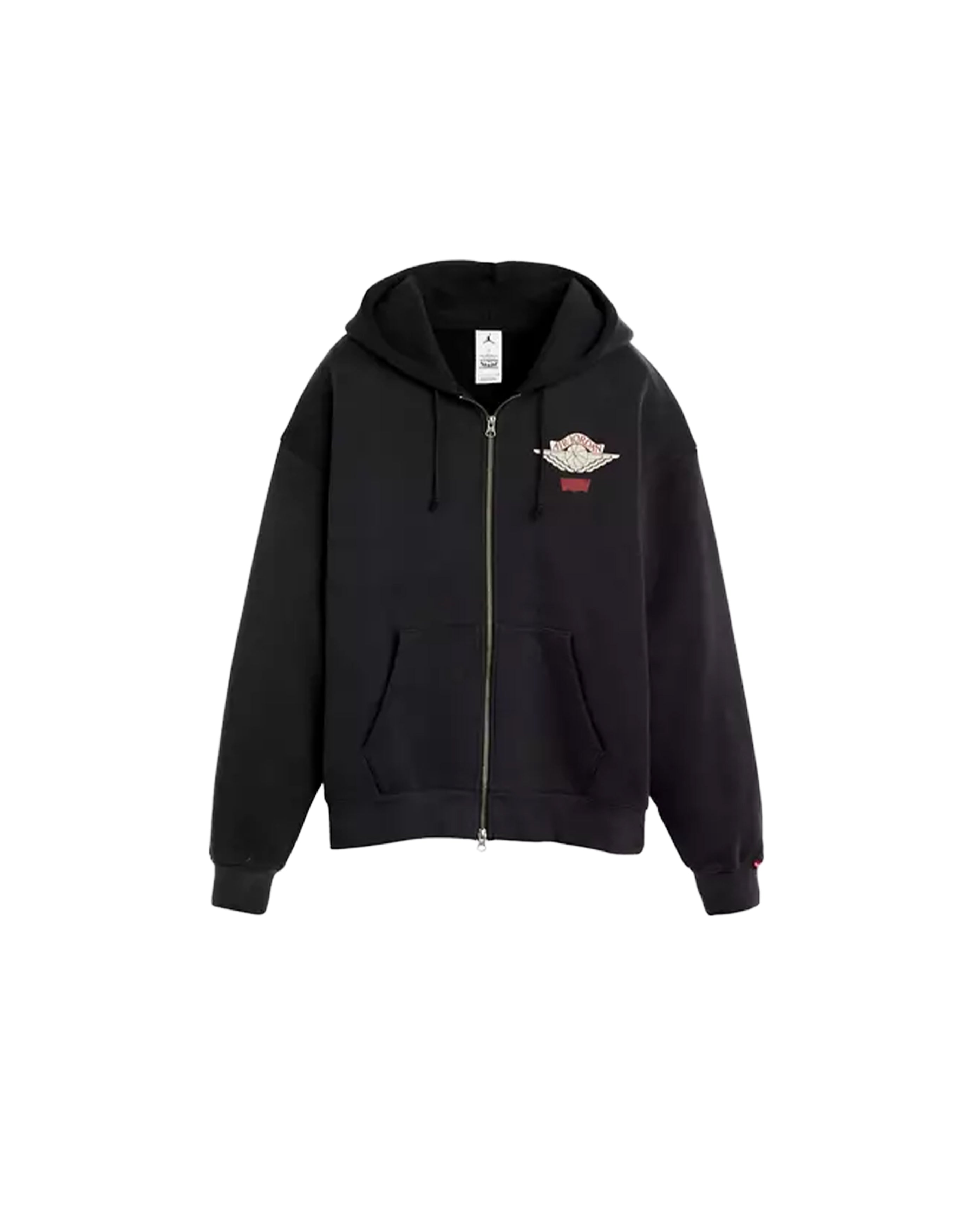 NIKE 조던 x 리바이스 풀 집업 후드