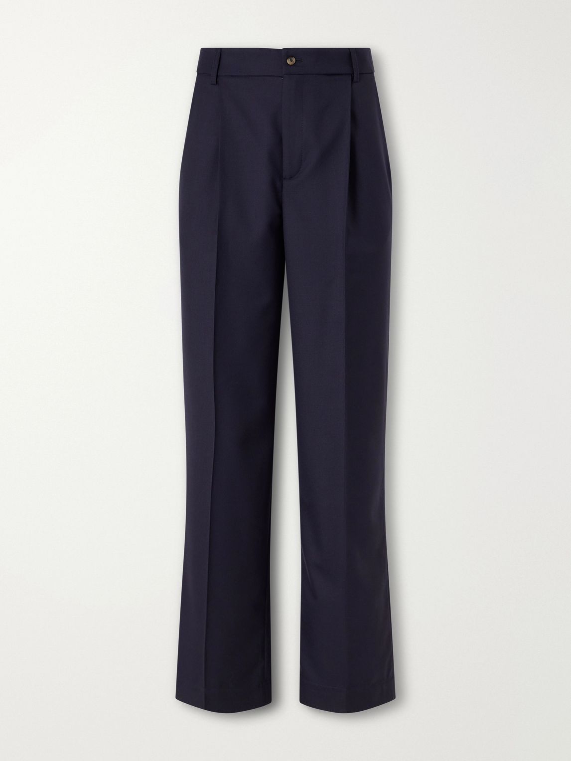 DE BONNE FACTURE 그랜드아드 와이드 레그 버진 울 바지