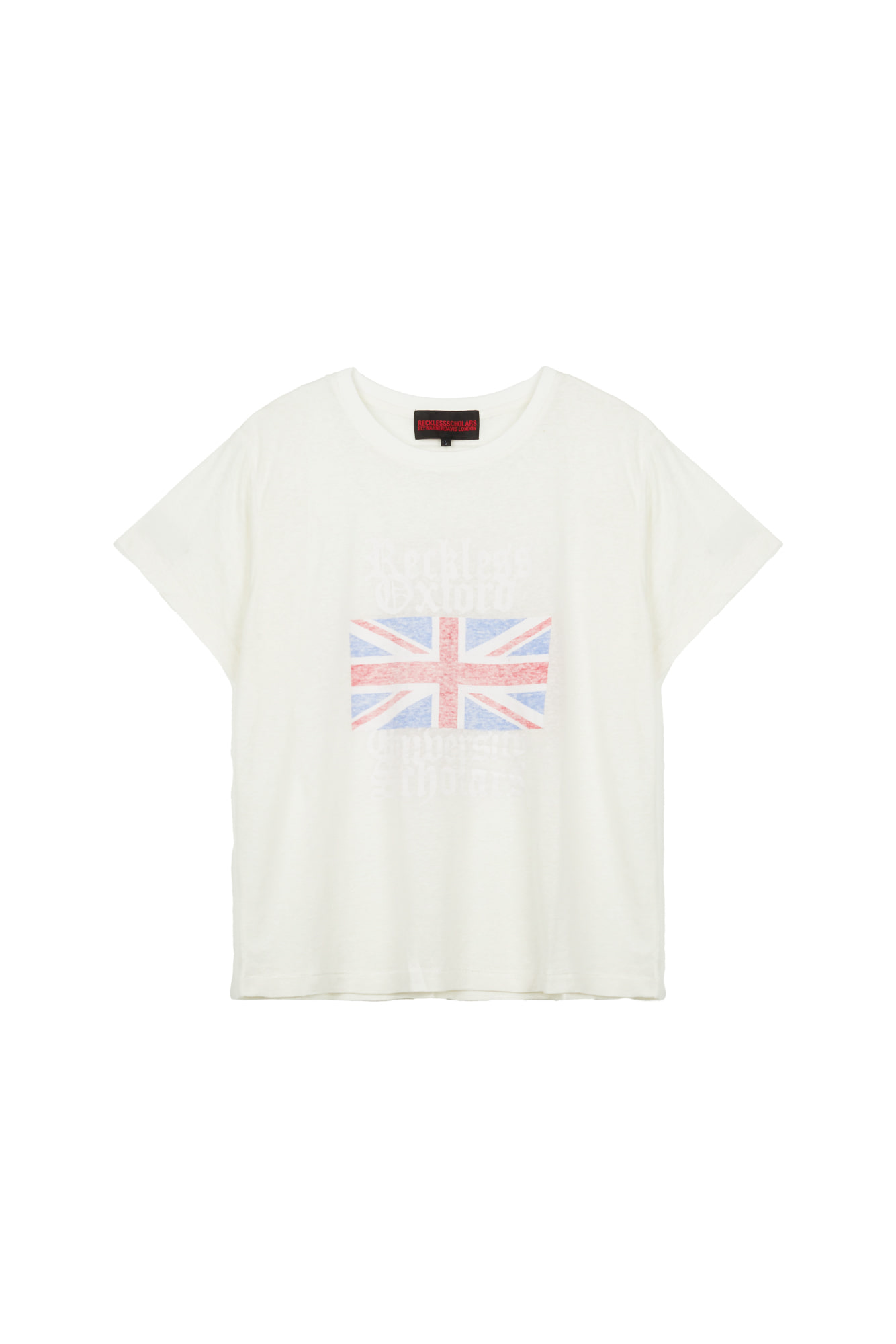 RECKLESSSCHOLARS Oxford Union Jack Tee