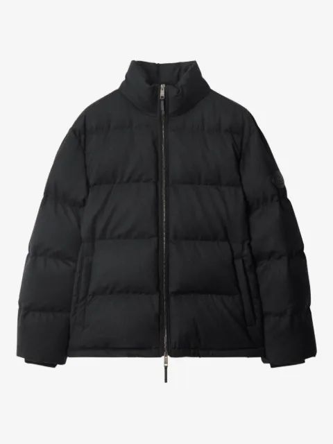 BURBERRY 나이트 스탬프 울 패딩 재킷