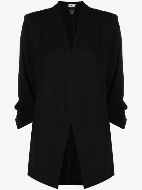 DKNY 오픈 프론트 블레이저