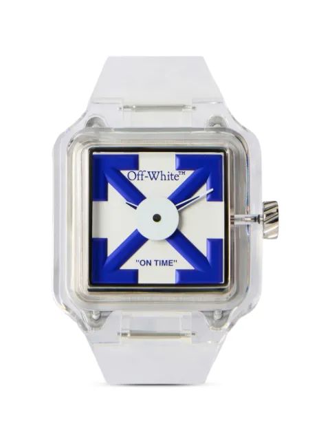 OFF-WHITE 프로토 01 스퀘어드 45mm 시계