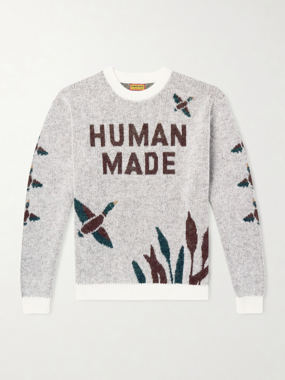 Human Made 자카드 니트 스웨터