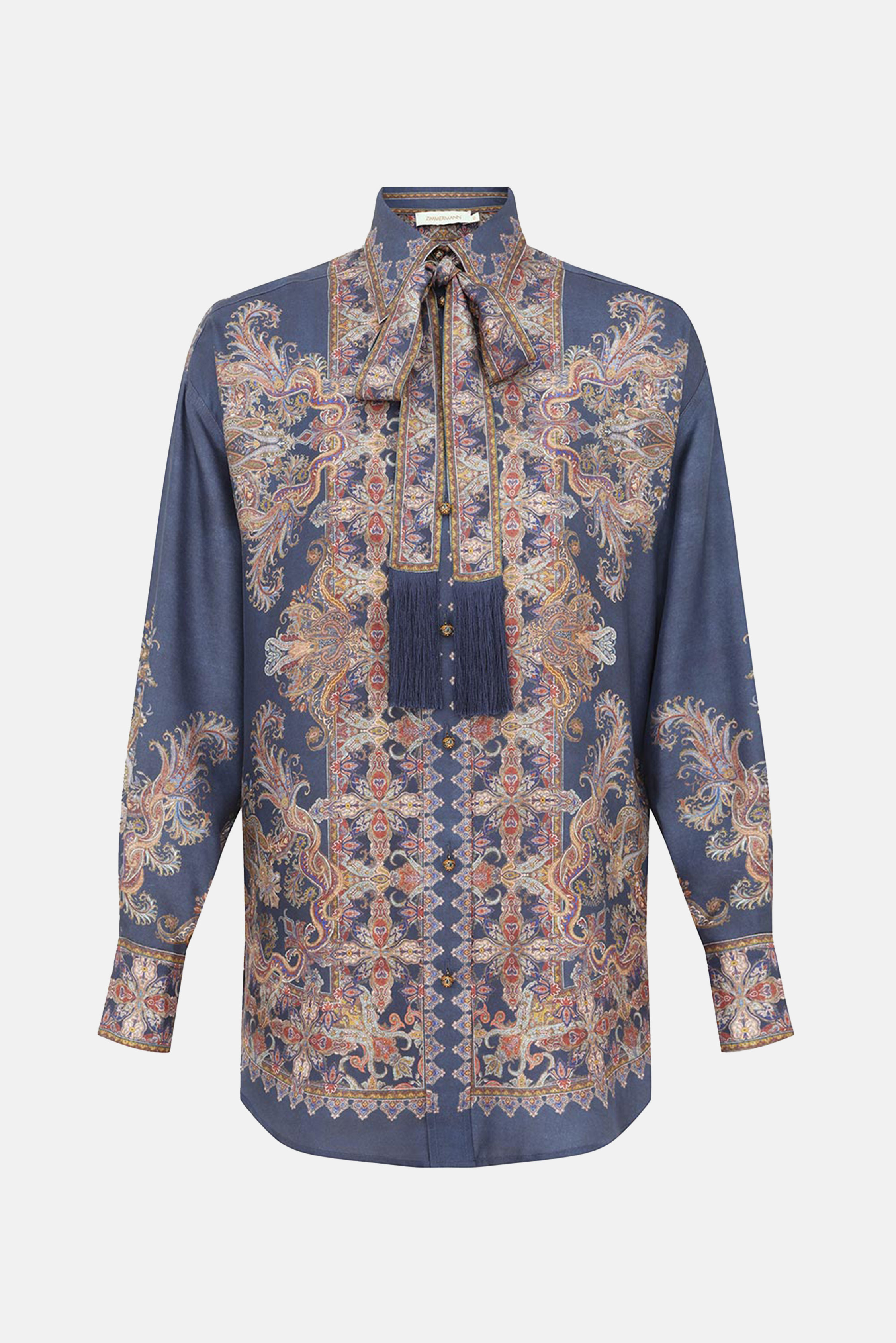 ZIMMERMANN 발리언트 릴랙스드 셔츠