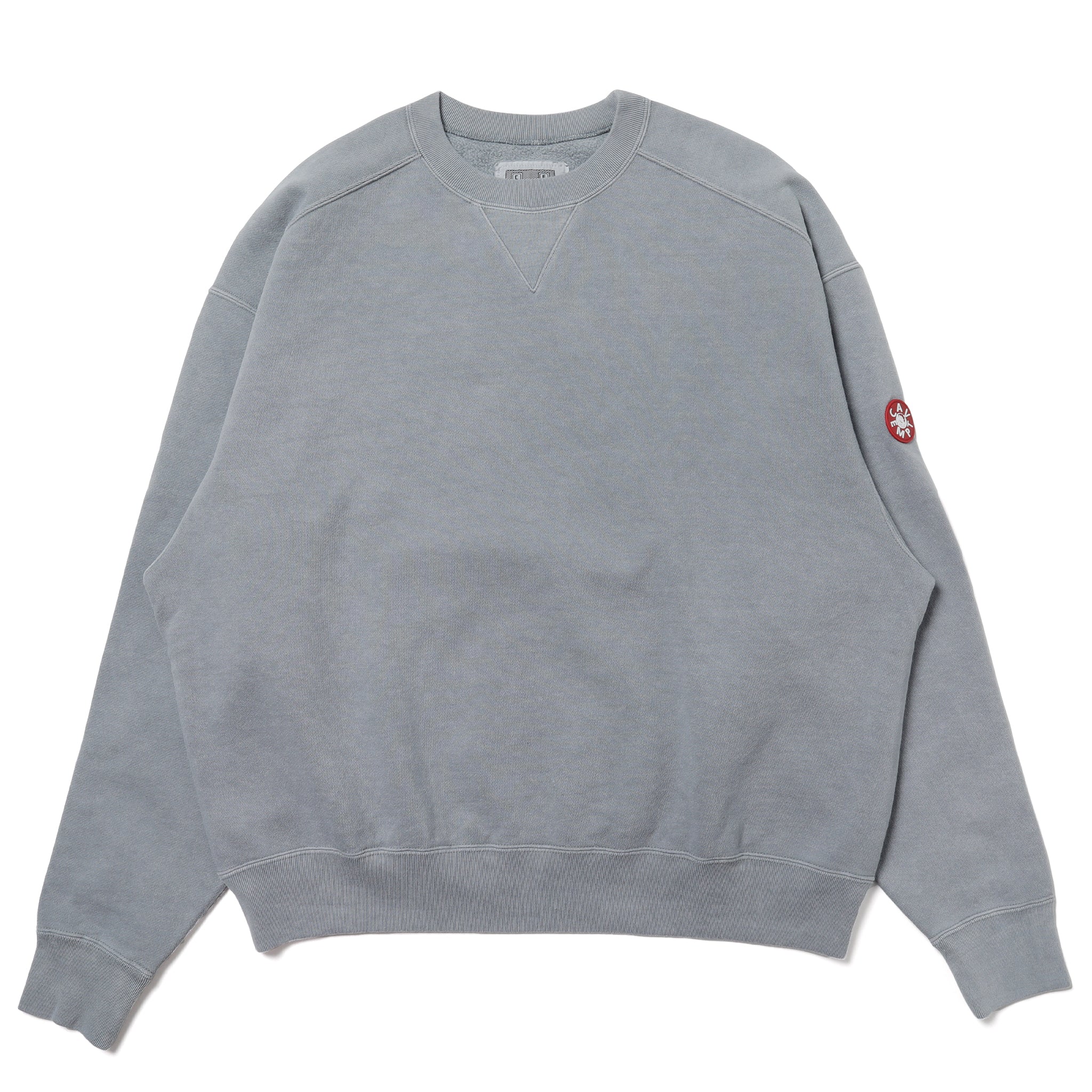 CAV EMPT 오버다이 패널 숄더 크루넥