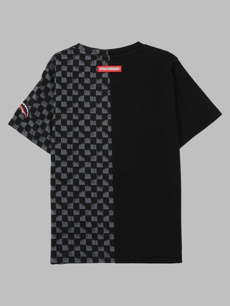 Sprayground Kids Throw It To Me 체크 티셔츠
