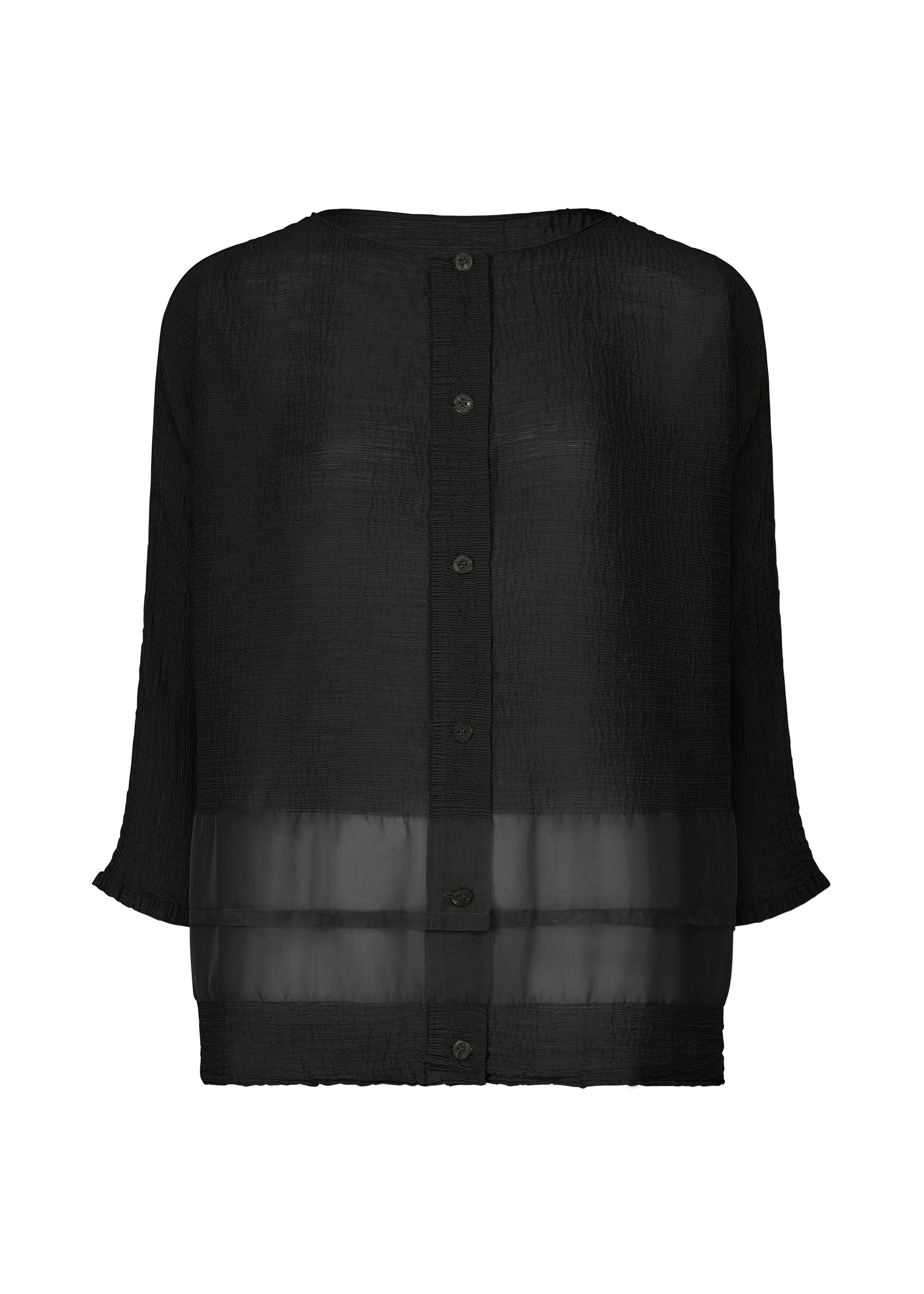 me ISSEY MIYAKE 시어 시스루 크레이프