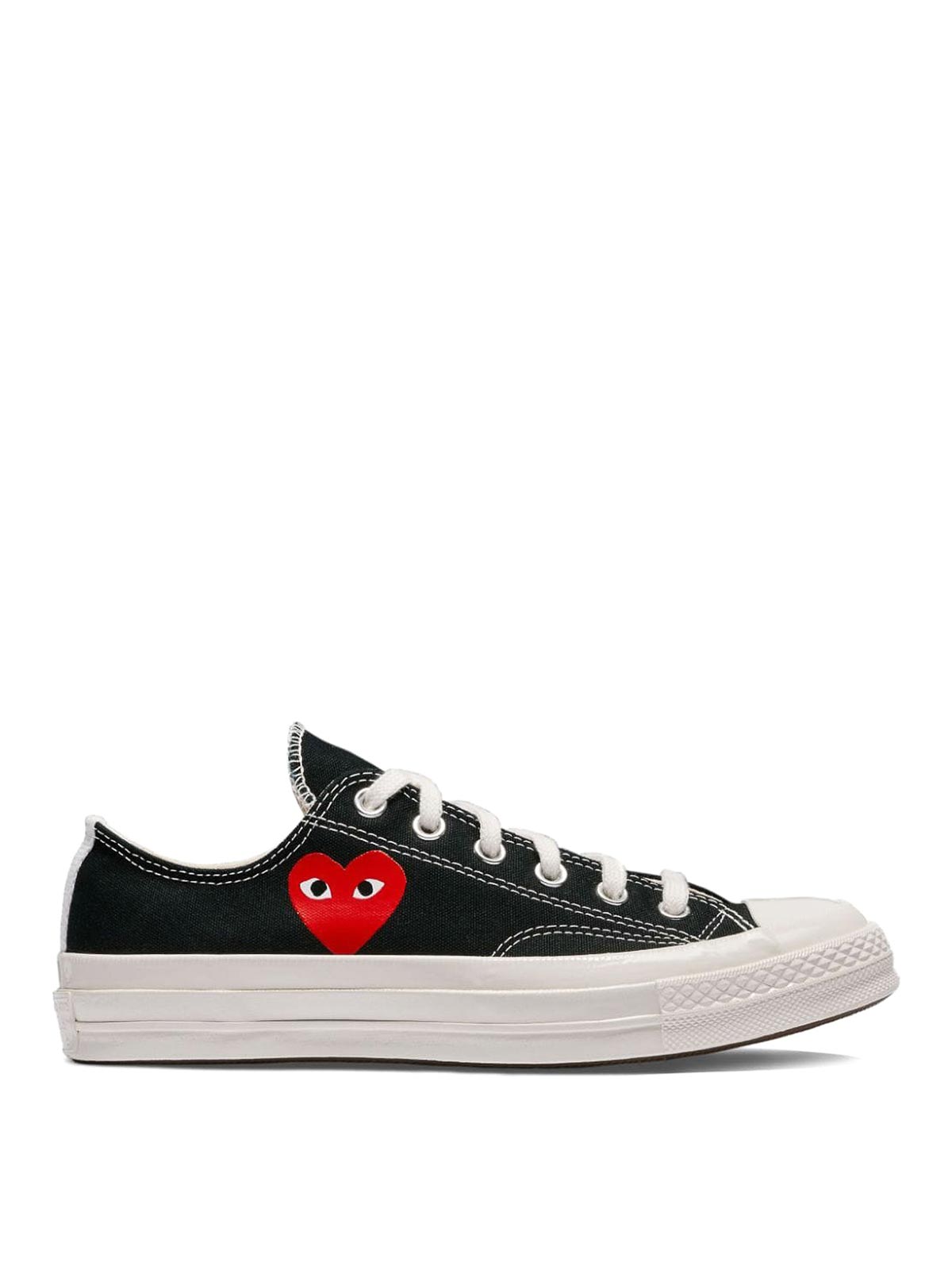COMME DES GARCONS 로고 스니커즈