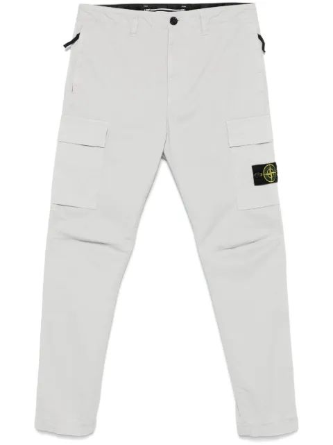 STONE ISLAND 컴파스 배지 카고 팬츠