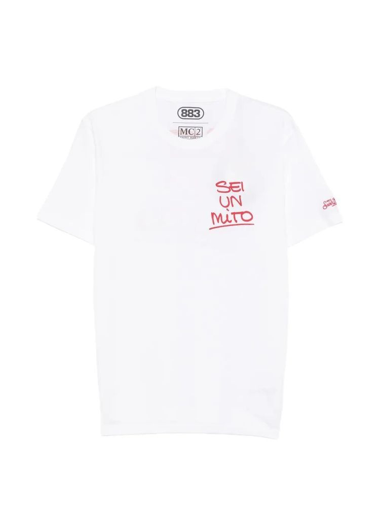 MC2 SAINT BARTH 포틀랜드 세이 운 미토 그래픽 티셔츠