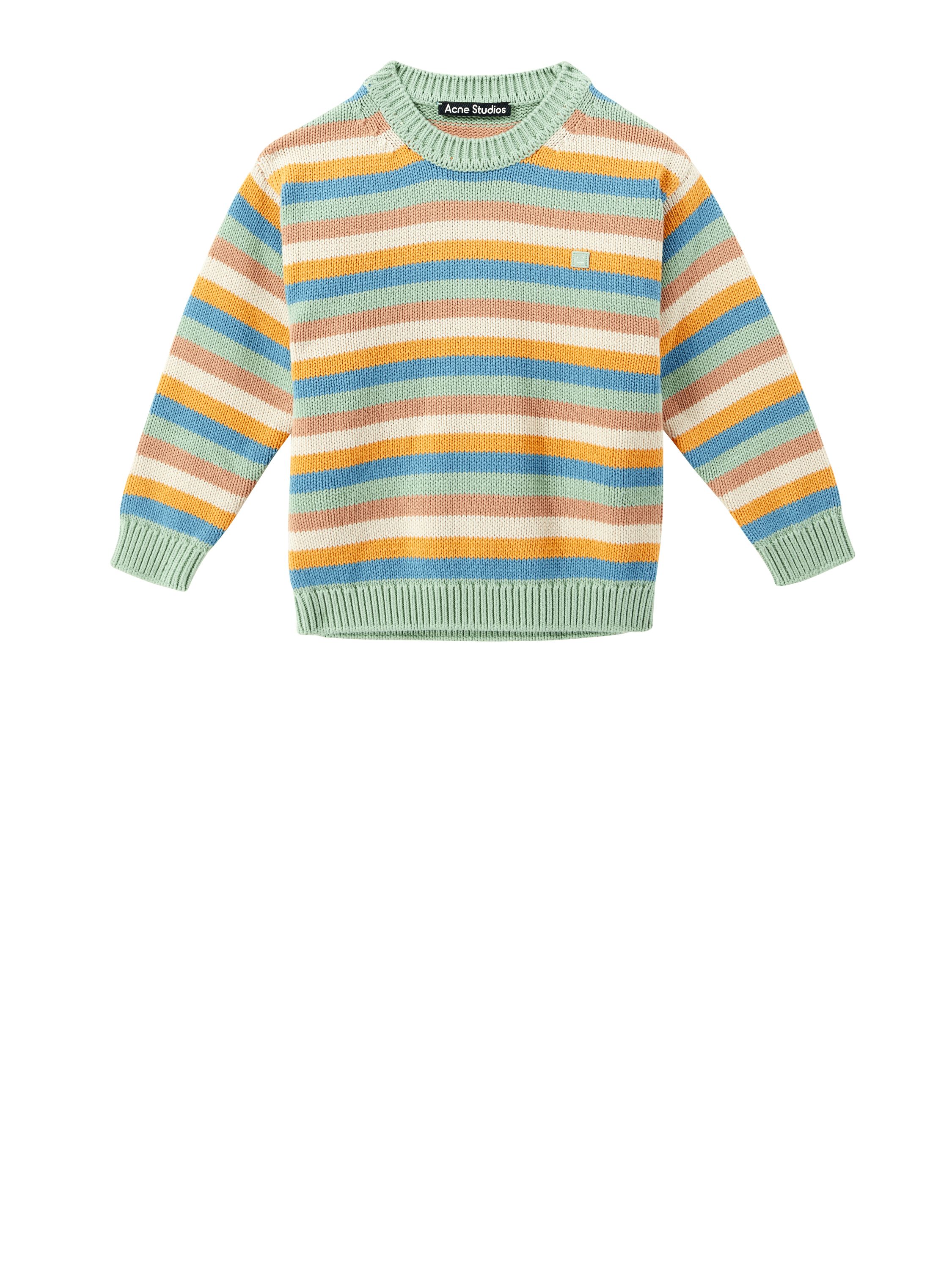 Acne Studios Kids Acne Studios Kids Strickpullover Grun