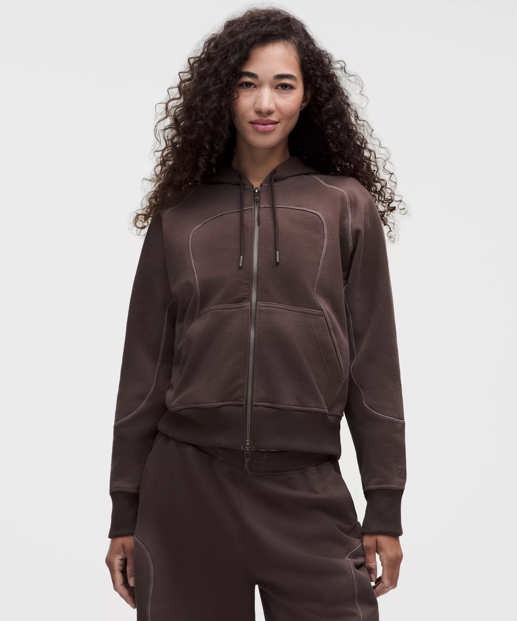 lululemon 페이디드 프렌치 테리 풀집업 후드 *SLNSH 컬렉션