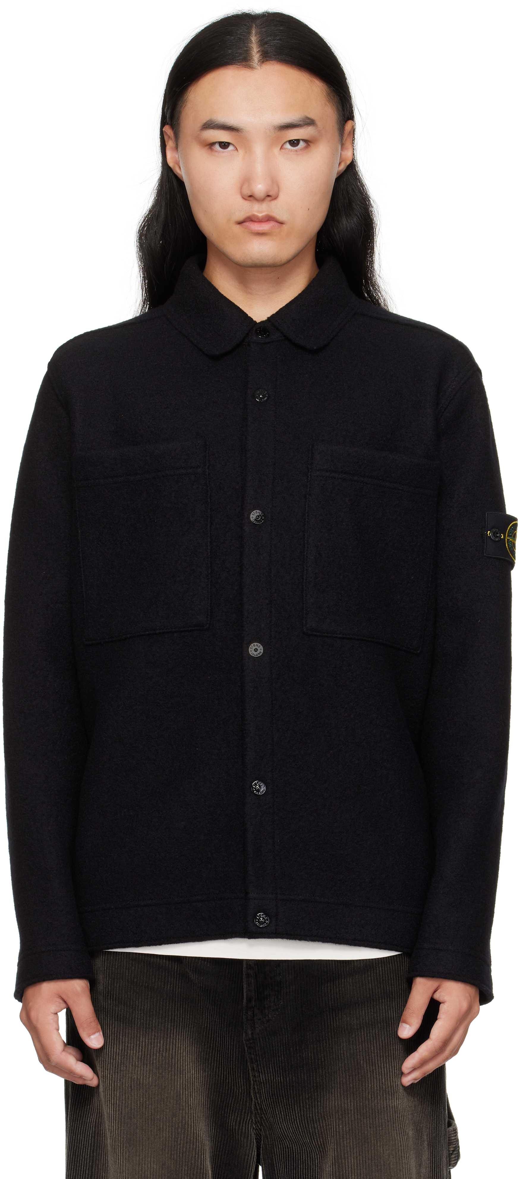 Felted Wool Jacket 5100058 | 스톤아일랜드 | FETCHING