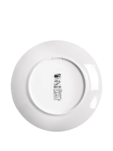 Fornasetti 스플릿 페이스 플레이트